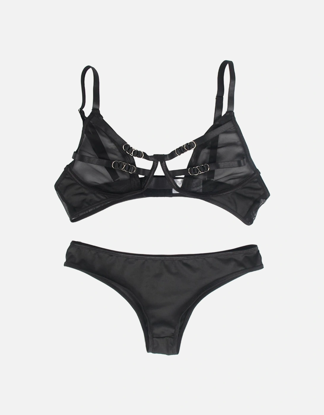 Lingerie Set Underwired by Women - Black Lingerie Sets
