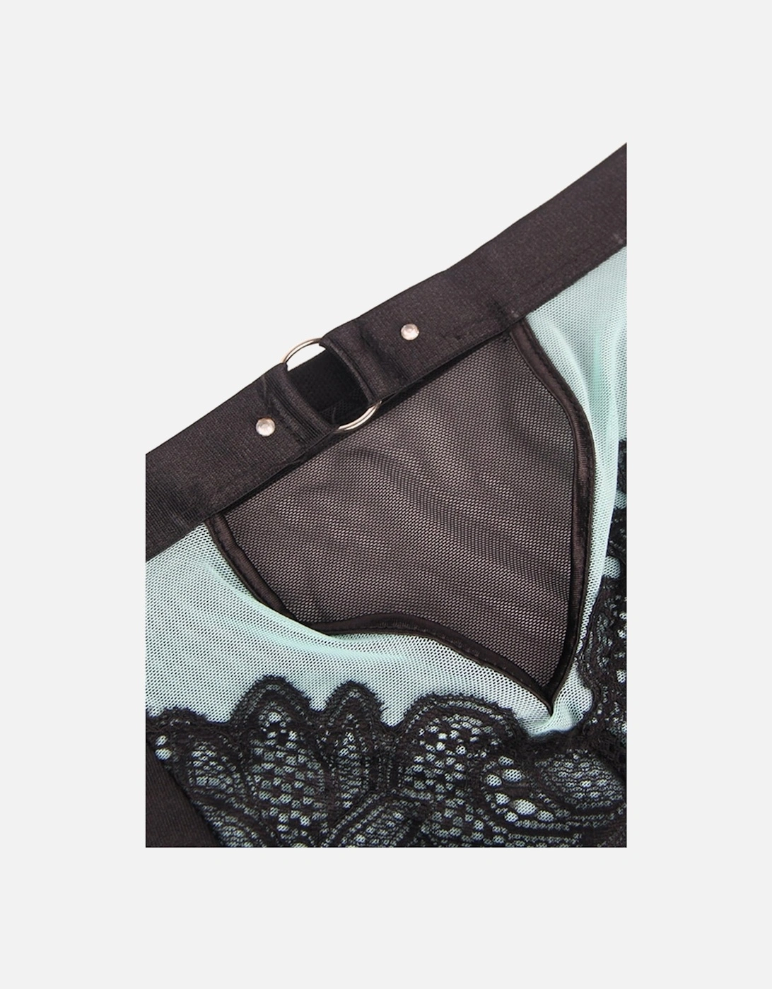 Lingerie Set Underwired Lace by Women - Blackblue Lingerie Sets