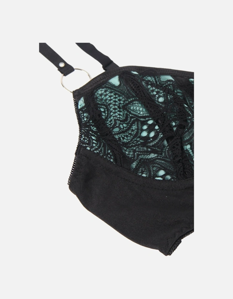 Lingerie Set Underwired Lace by Women - Blackblue Lingerie Sets