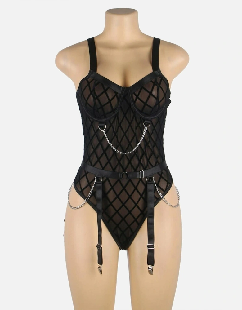 Alluring Bodysuit by Women - Black Bodies