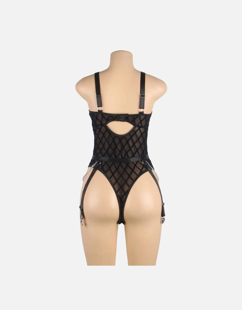 Alluring Bodysuit by Women - Black Bodies