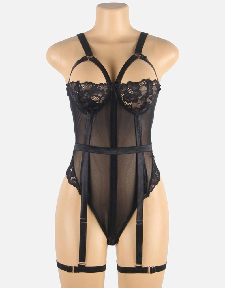 Lingerie Set Lace by Women - Black Lingerie Sets
