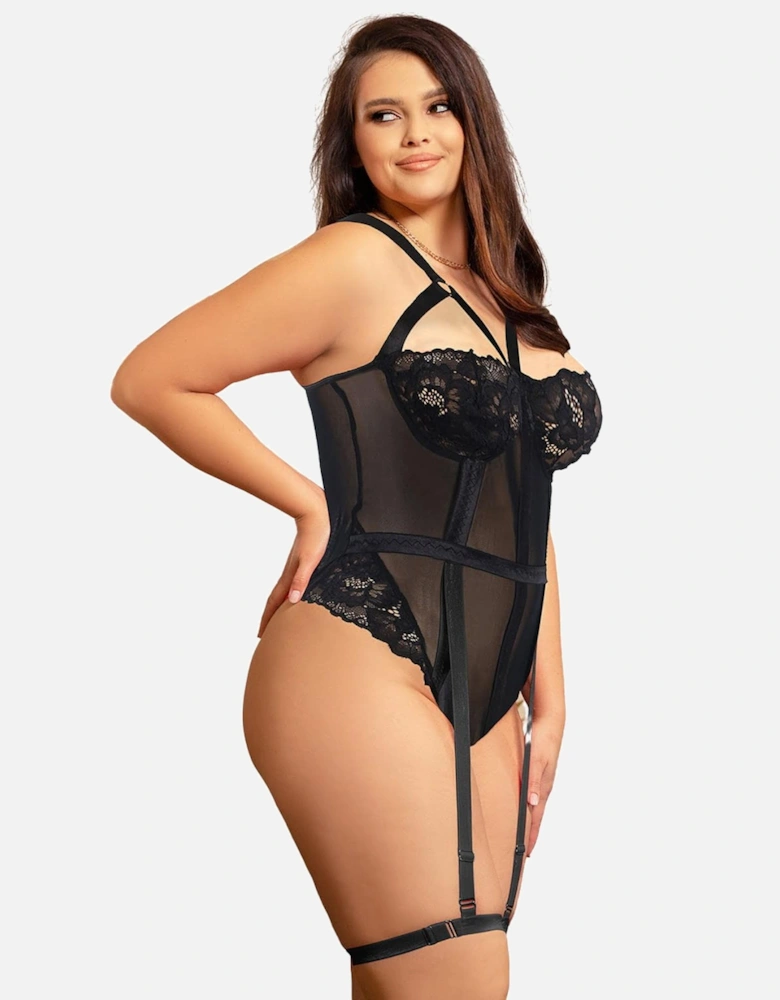 Lingerie Set Lace by Women - Black Lingerie Sets