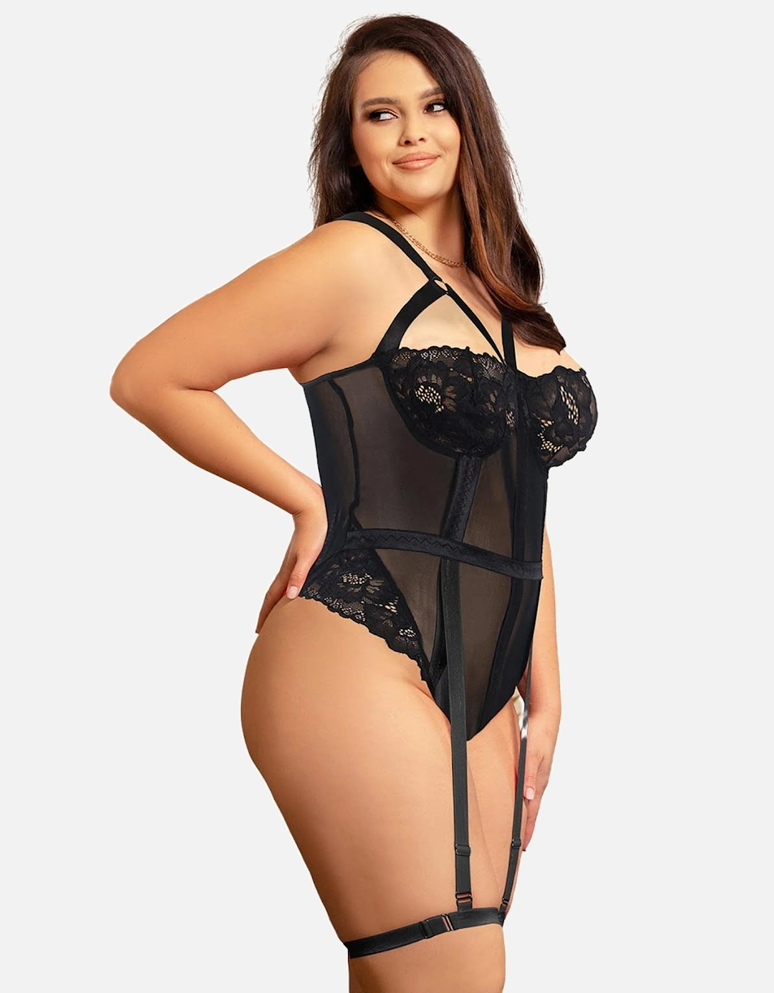 Lingerie Set Lace by Women - Black Lingerie Sets