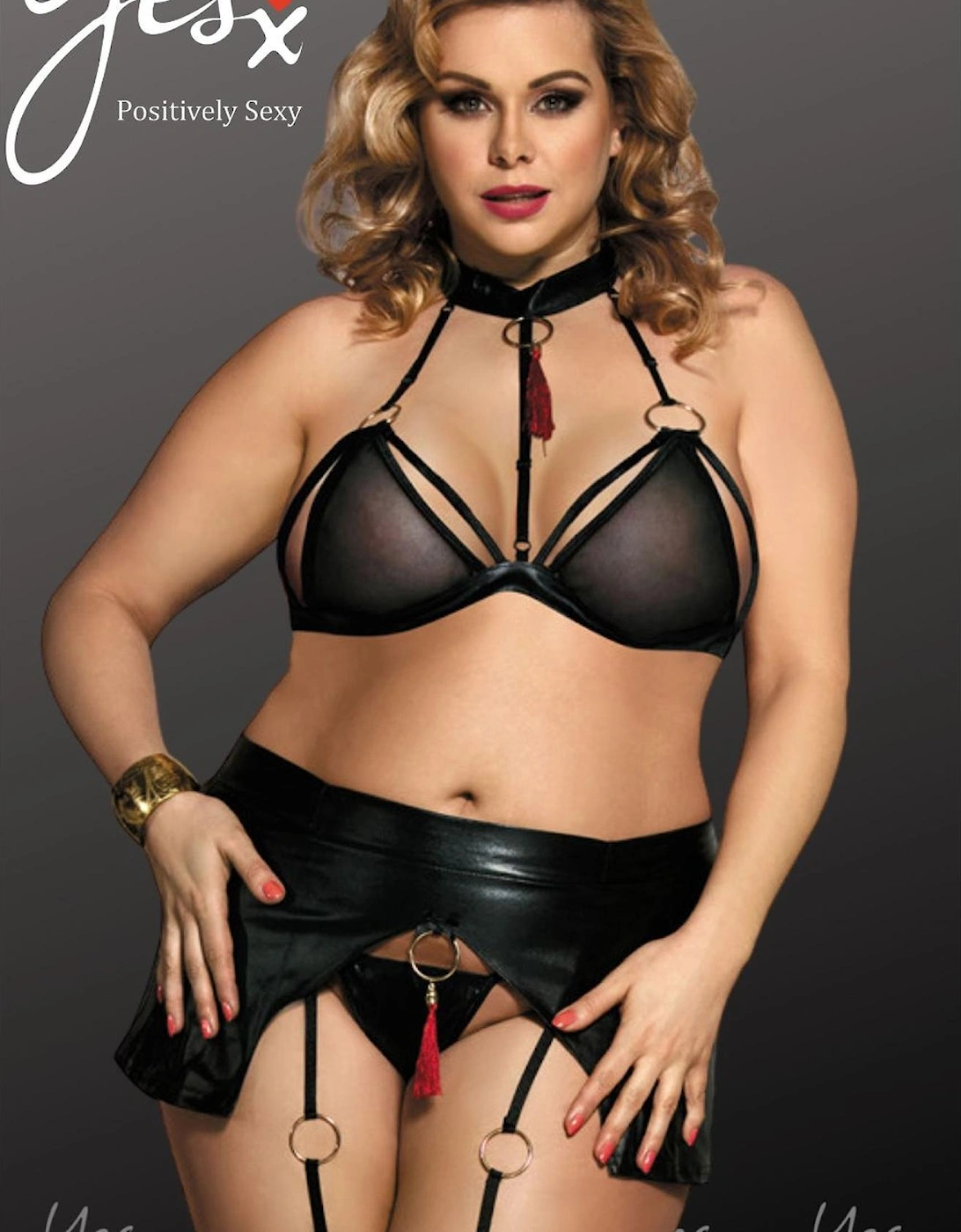 Lingerie Set Halter by Women - Black Lingerie Sets, 7 of 6