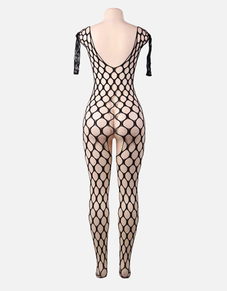 Alluring Bodysuit by Women - Black Bodystockings