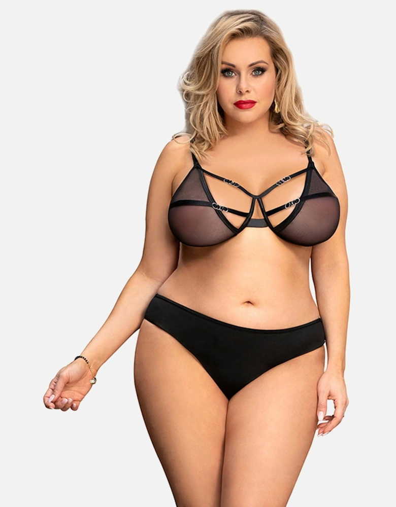 Luxury Bra Underwired by Women - Black