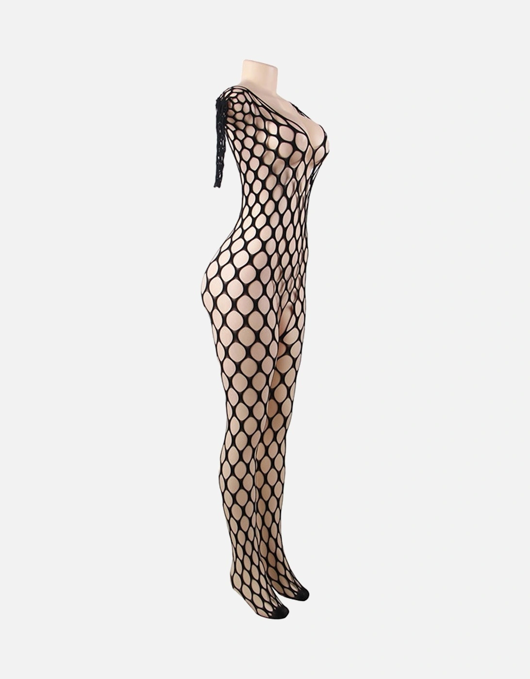 Alluring Bodysuit by Women - Black Bodystockings