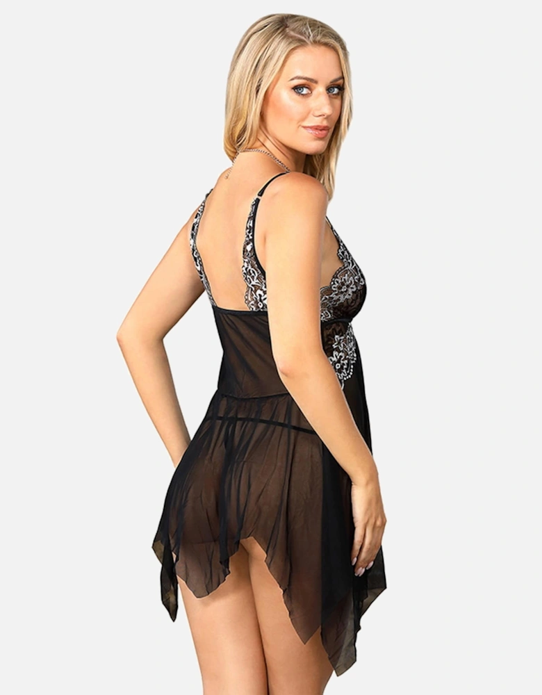 Romantic Babydoll by Women - Black