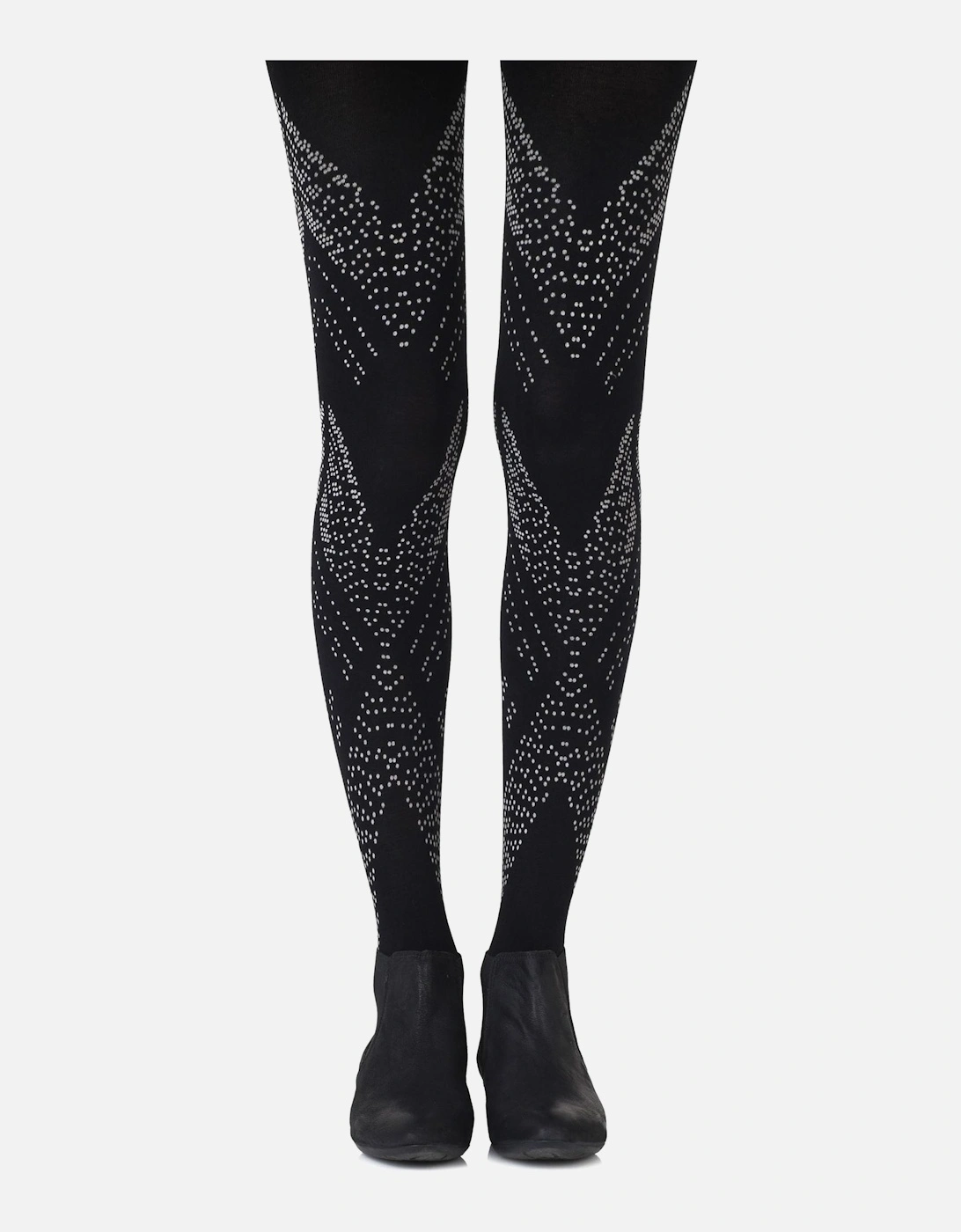 Hosiery by Women - Blackgrey Tights, 2 of 1