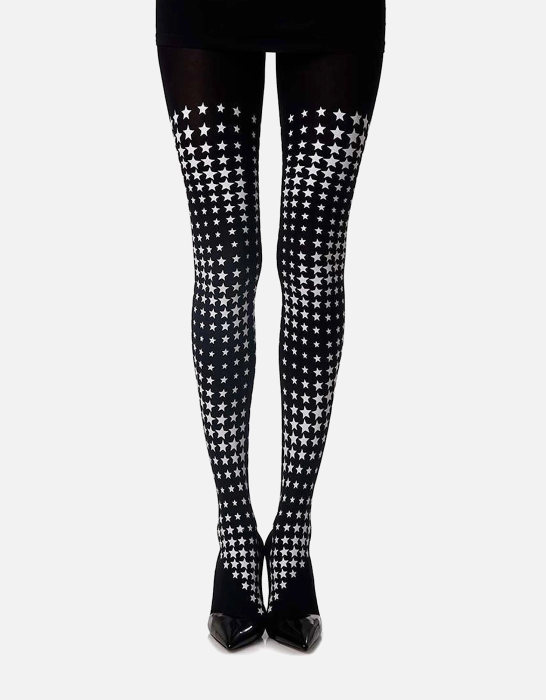 Hosiery by Women - Blackgrey Tights, 2 of 1