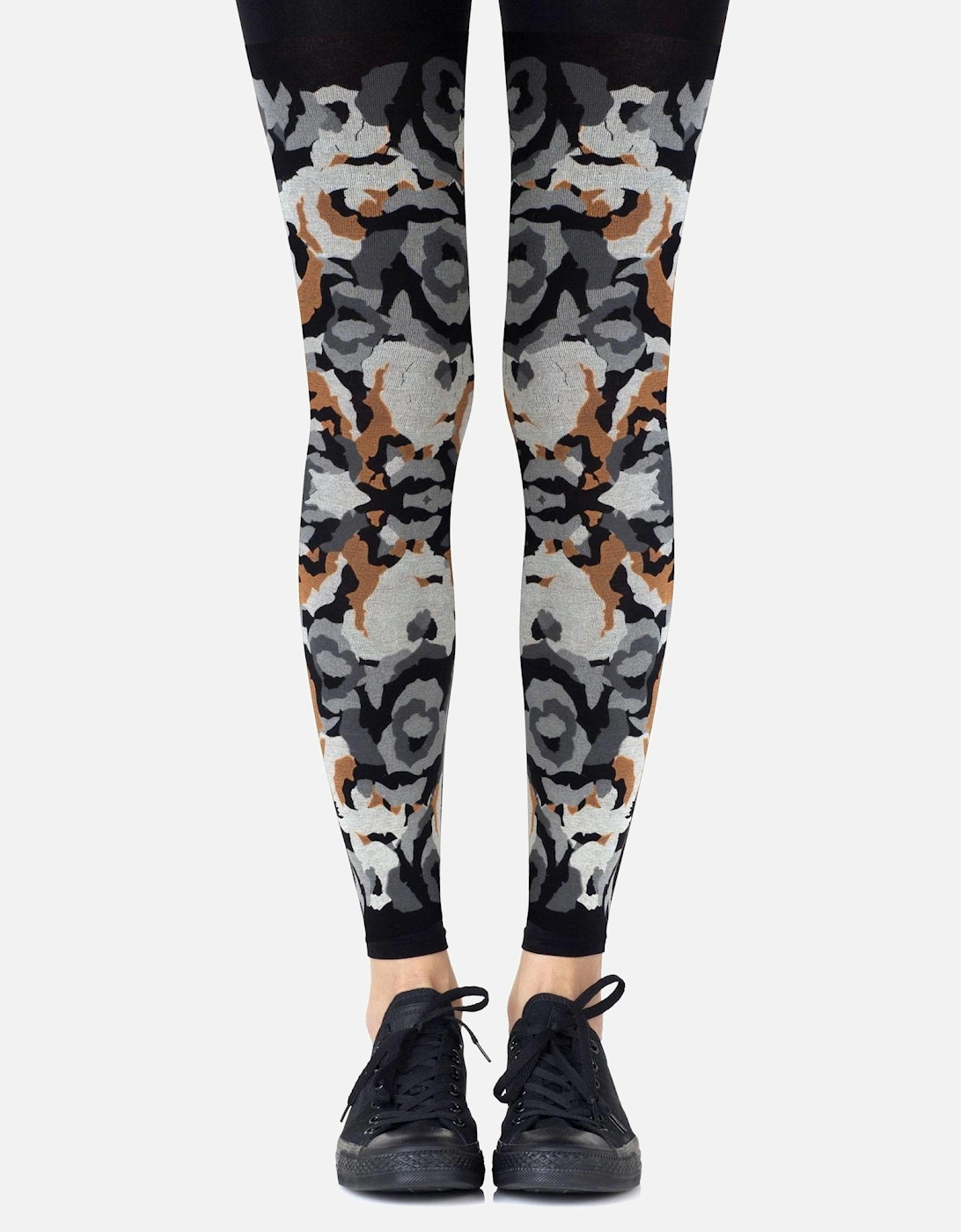 Hosiery by Women - Blackgrey Tights, 2 of 1