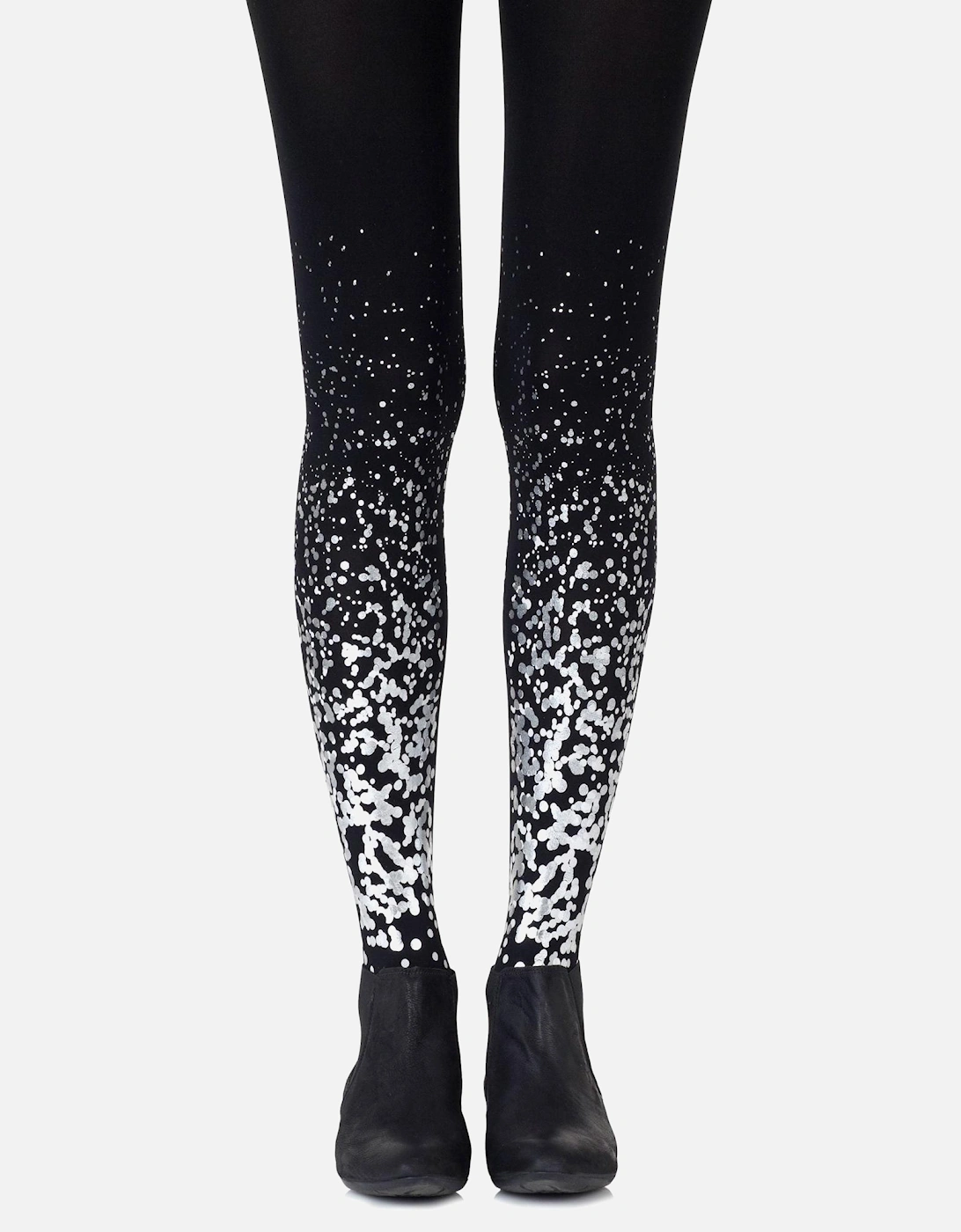 Hosiery by Women - Blackgrey Tights, 4 of 3