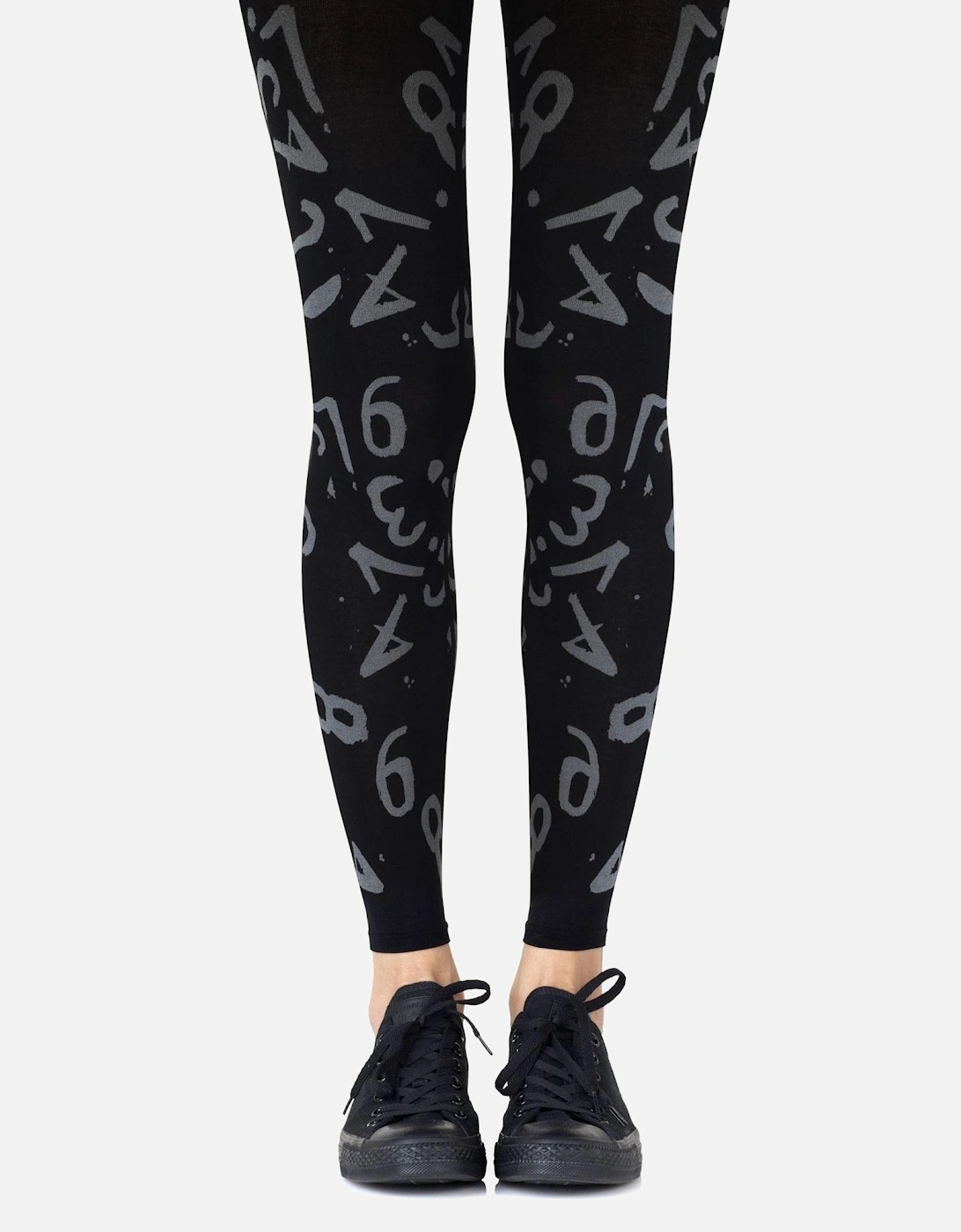 Hosiery by Women - Blackgrey Tights, 2 of 1