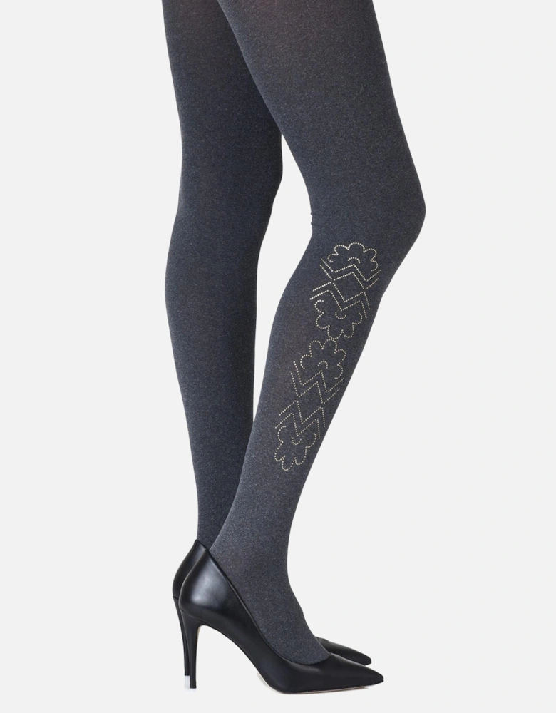Lace hosiery by Women - Heather Greygold Tights