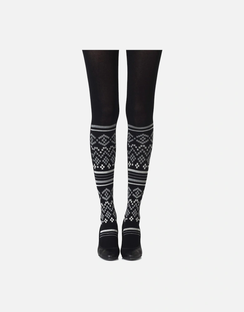 Hosiery by Women - Blackgrey Tights