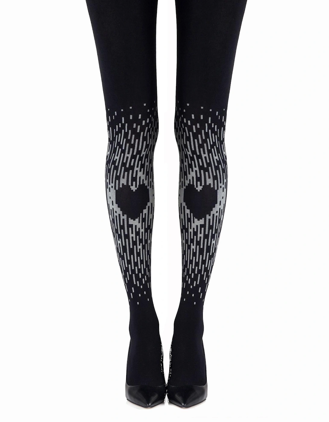 Hosiery by Women - Blackgrey Tights, 2 of 1
