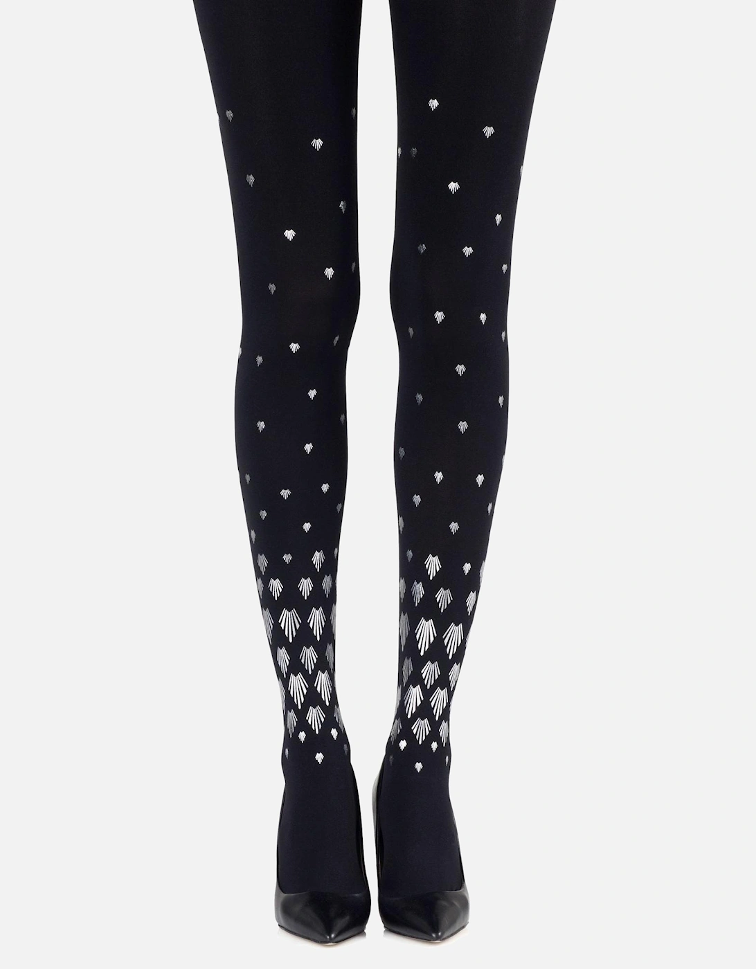 Hosiery by Women - Blacksilver Tights, 2 of 1
