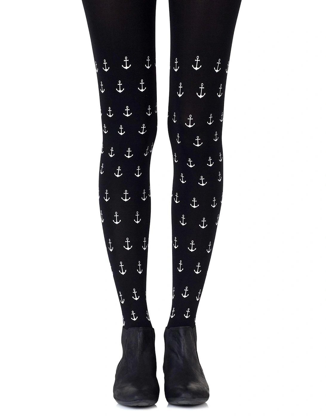 Hosiery by Women - Blackgrey Tights, 2 of 1