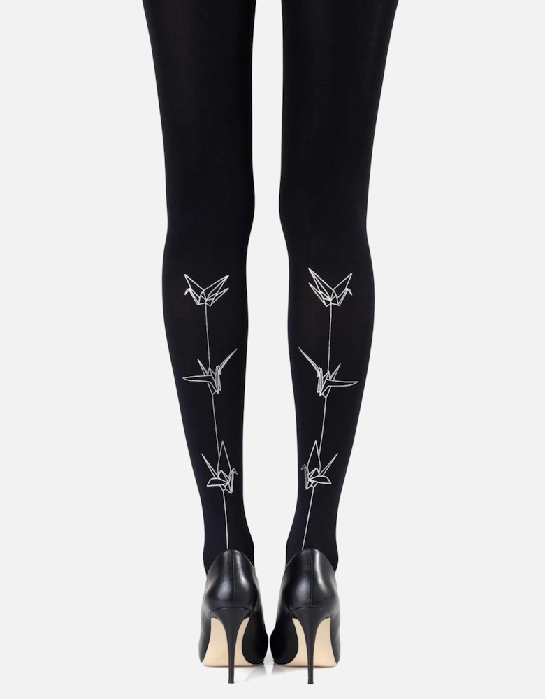 Lace hosiery by Women - Blacksilver Tights