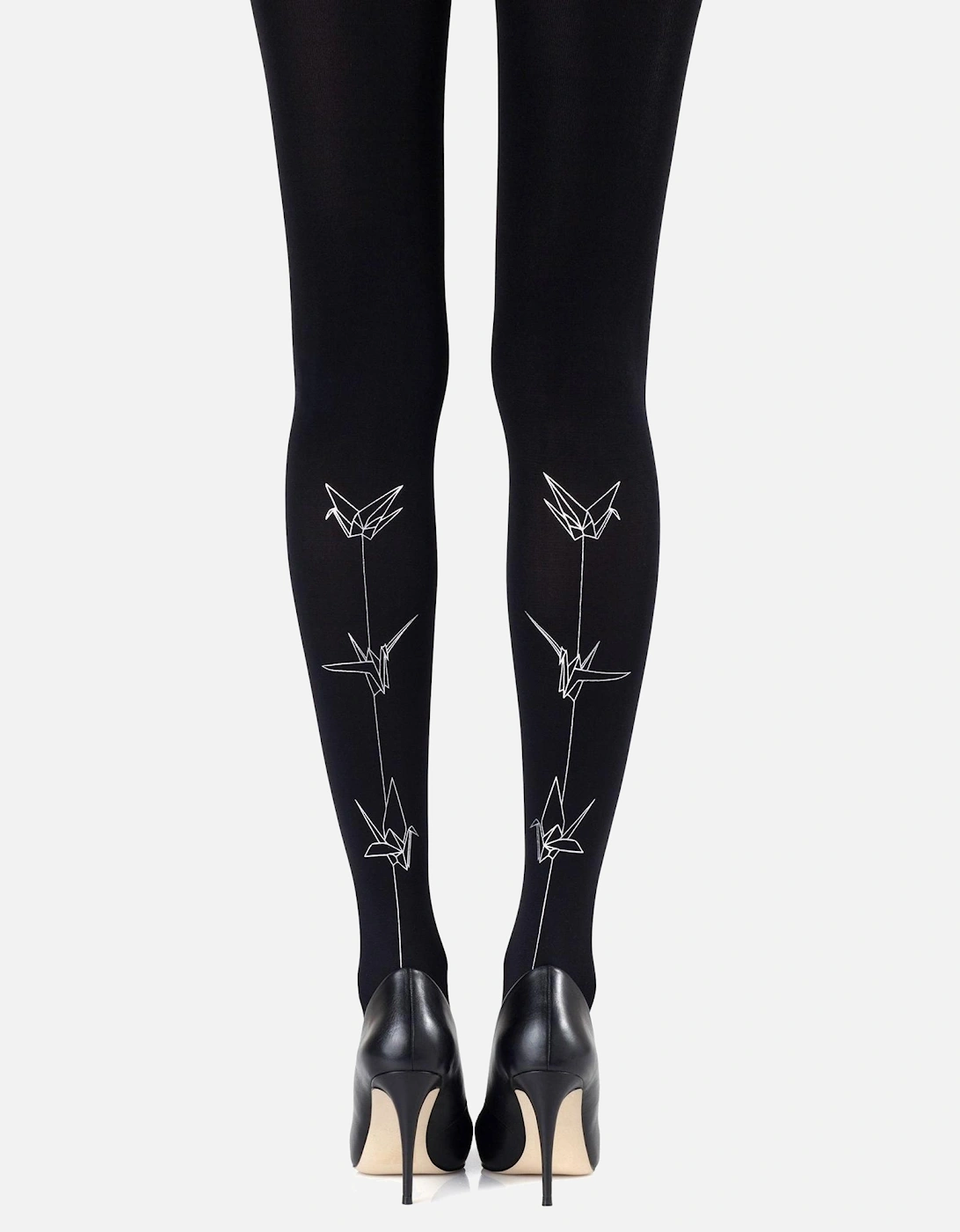 Lace hosiery by Women - Blacksilver Tights, 2 of 1