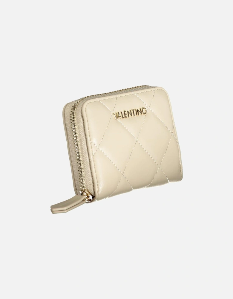 Zip Closure Wallet with Multiple Compartments Women - Beige