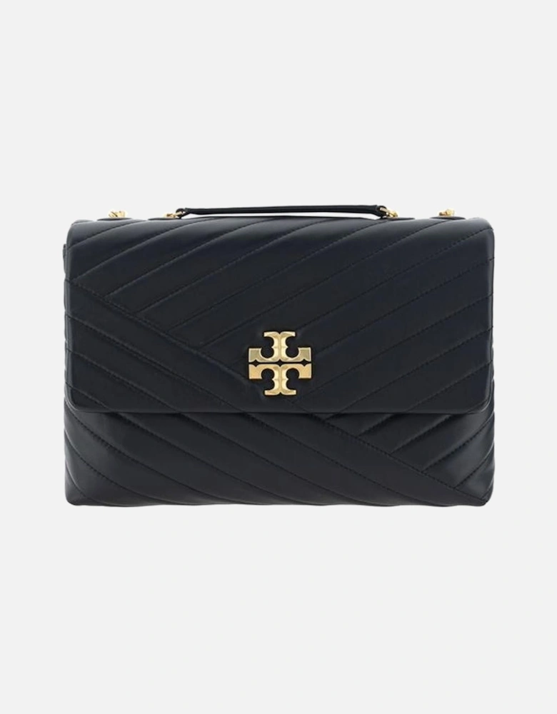 Calfskin Quilted Kira Shoulder Bag Women - Black