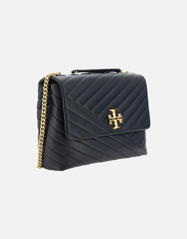 Calfskin Quilted Kira Shoulder Bag Women - Black