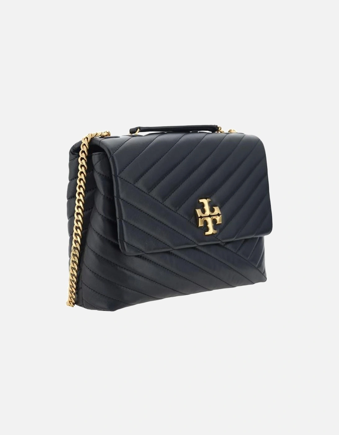 Calfskin Quilted Kira Shoulder Bag Women - Black