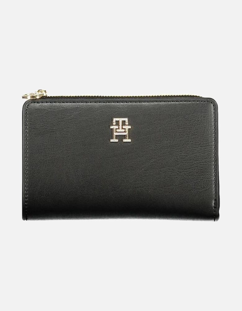 Sleek Wallet with Multiple Compartments Women - Black