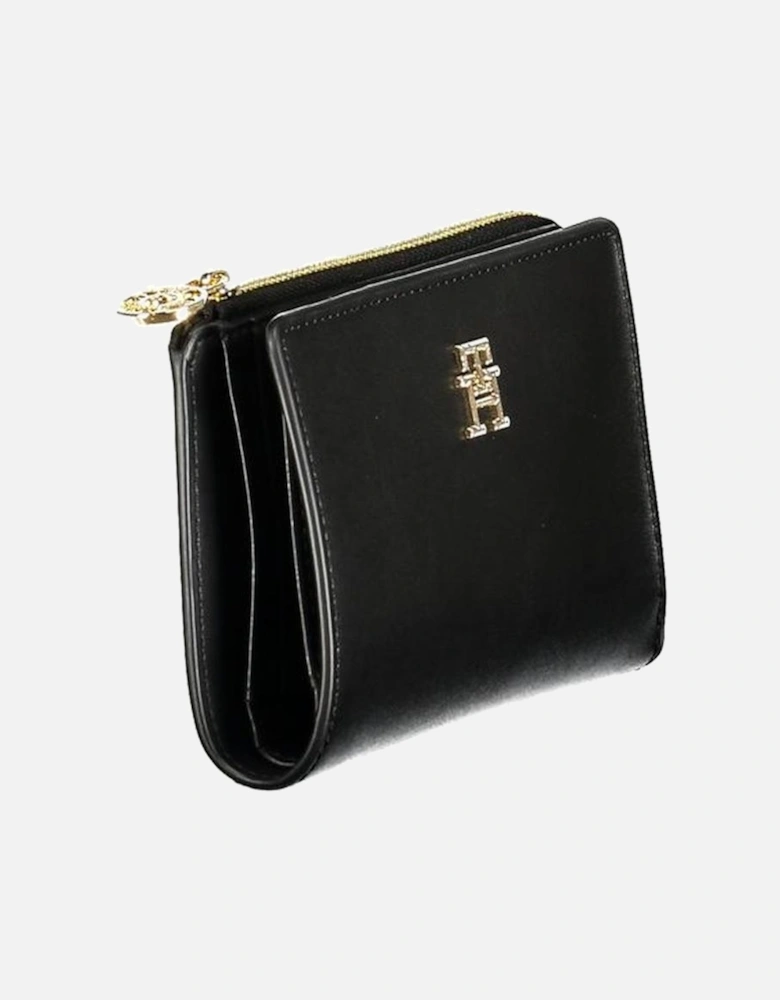Sleek Wallet with Multiple Compartments Women - Black