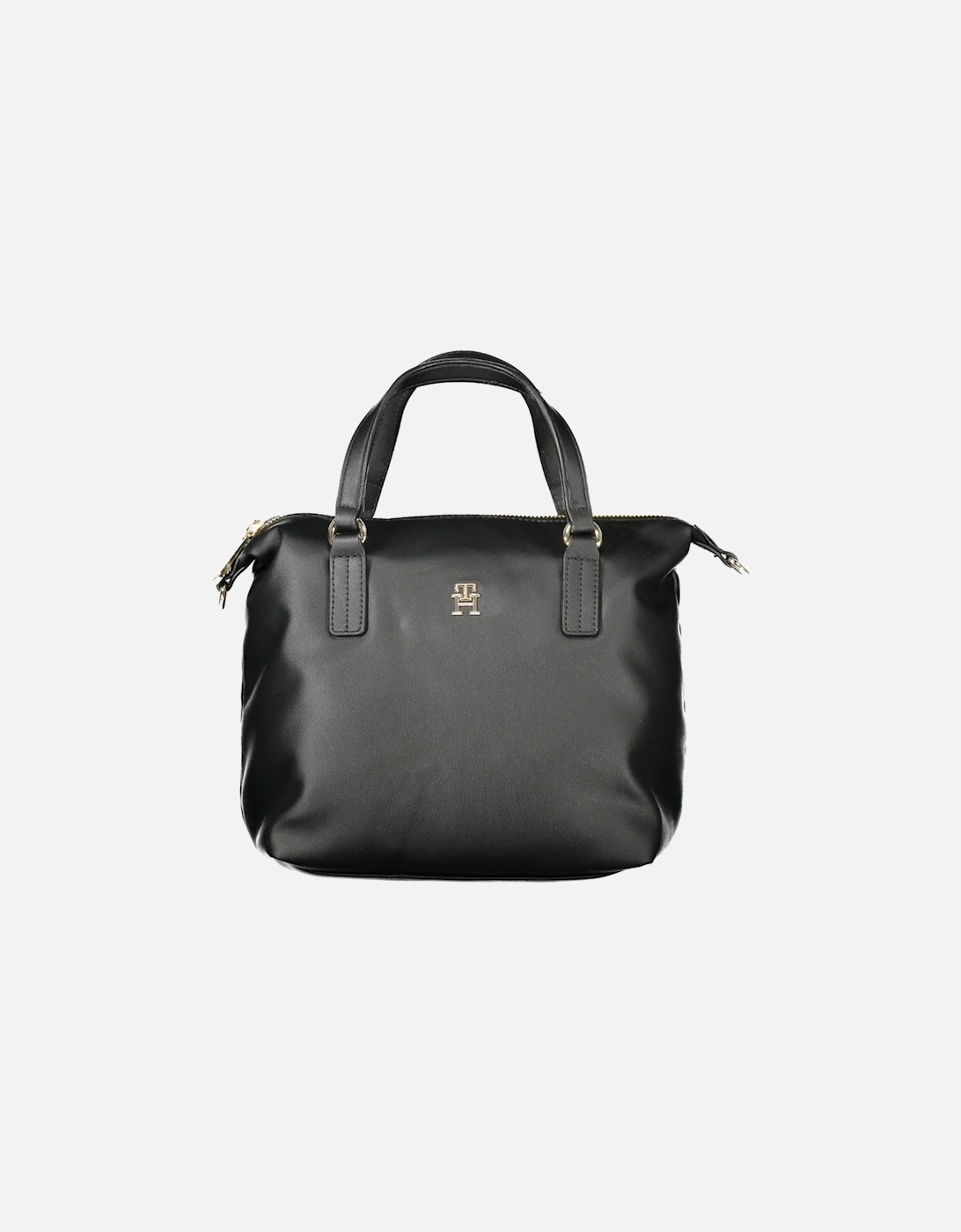 Double-Breasted Wool-Blend Trench Coat Women - Black Handbags, 4 of 3