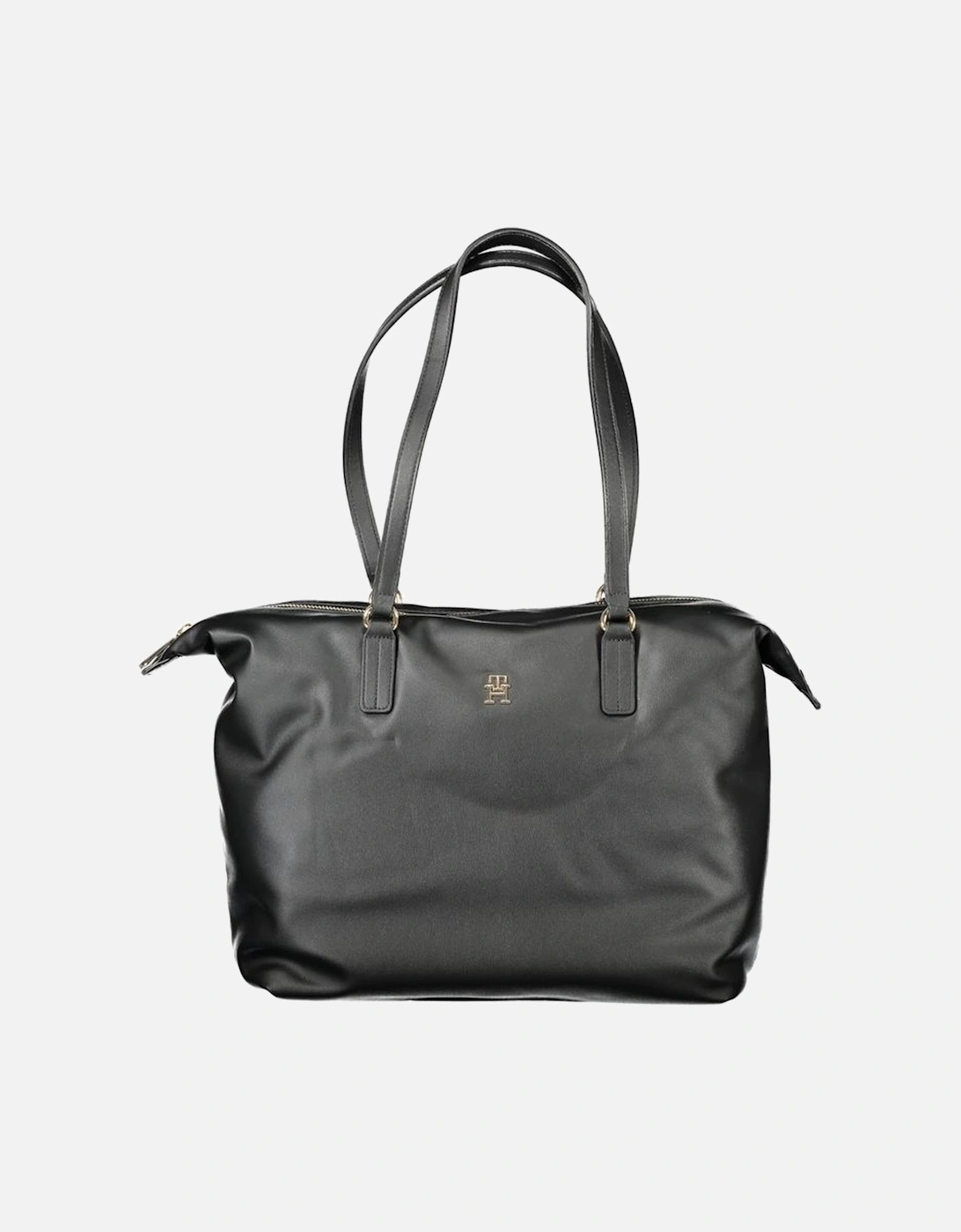 Wool Blend Double-Breasted Overcoat Women - Black Handbags, 4 of 3