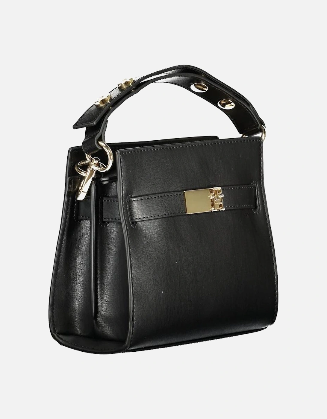 Chic Functional Handbag with Dual Compartments Women - Black