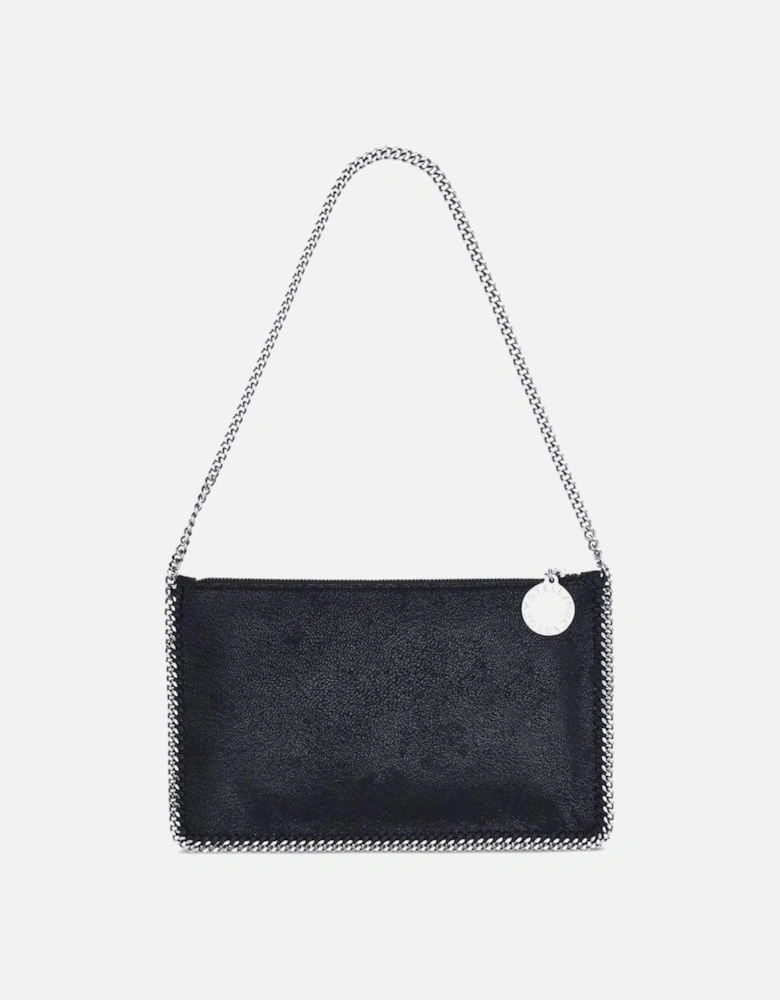 Falabella Pochette with Chain Trim Women - Black Shoulder Bags
