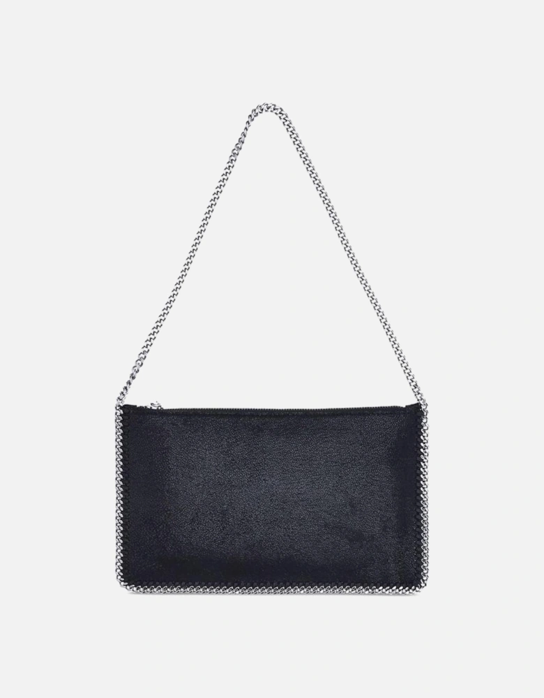 Falabella Pochette with Chain Trim Women - Black Shoulder Bags