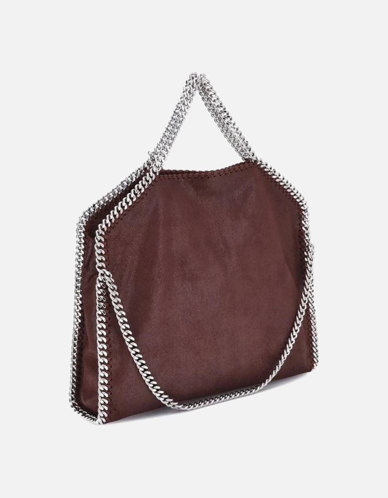 Falabella Fold-Over Vegan Tote Handbag Women - Brown