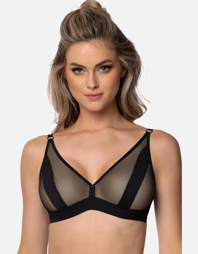Pasomela Soft Cup Bra Black Women