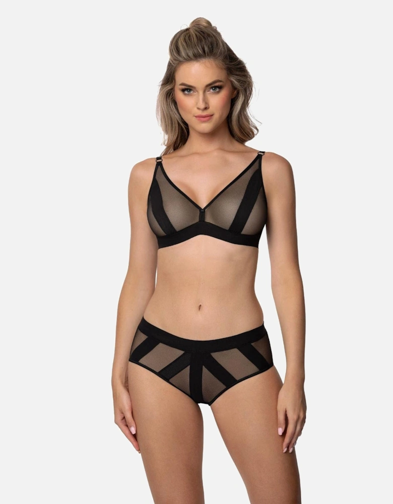 Pasomela Soft Cup Bra Black Women