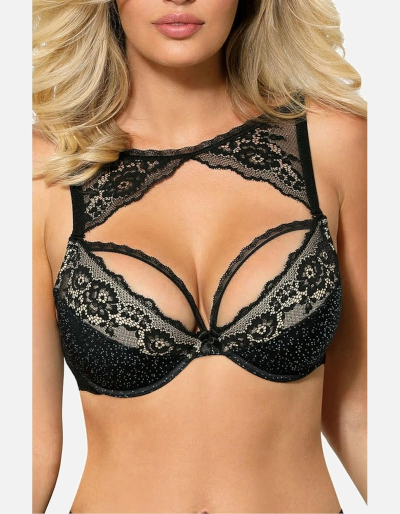 Lingerie Set Lace by Women - Black Bras