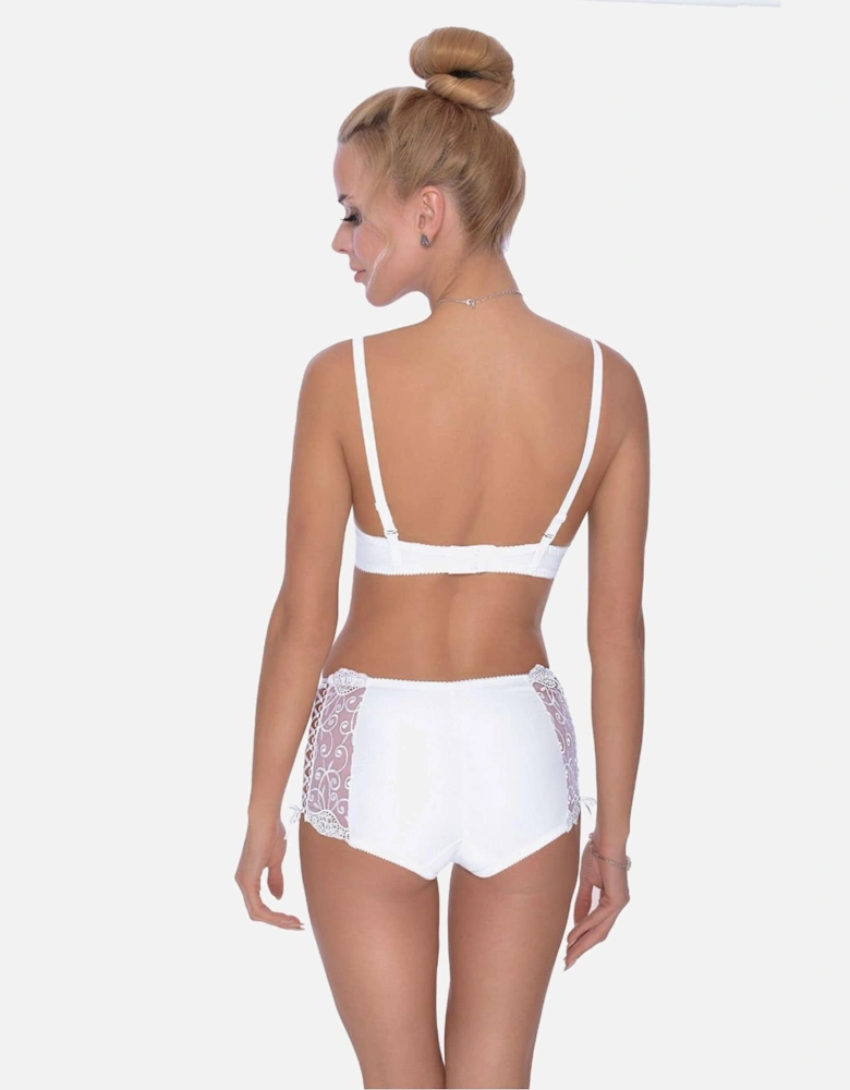 Luxury Bra Push-up Lace by Women - White