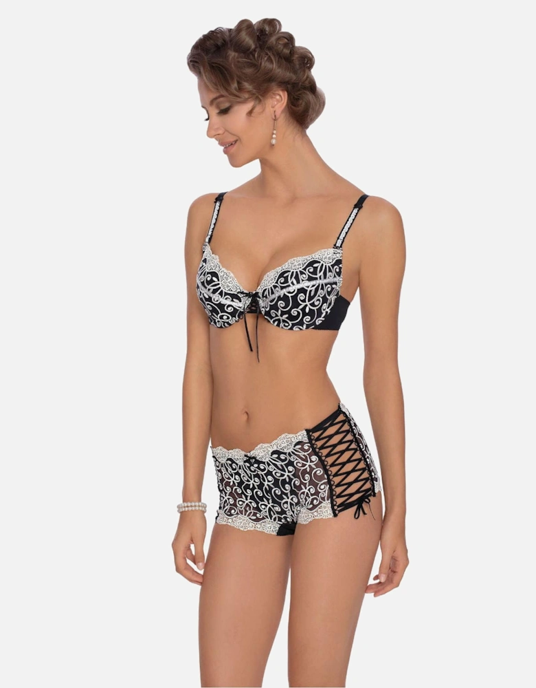 Luxury Bra Push-up Lace by Women - Black Lingerie Sets