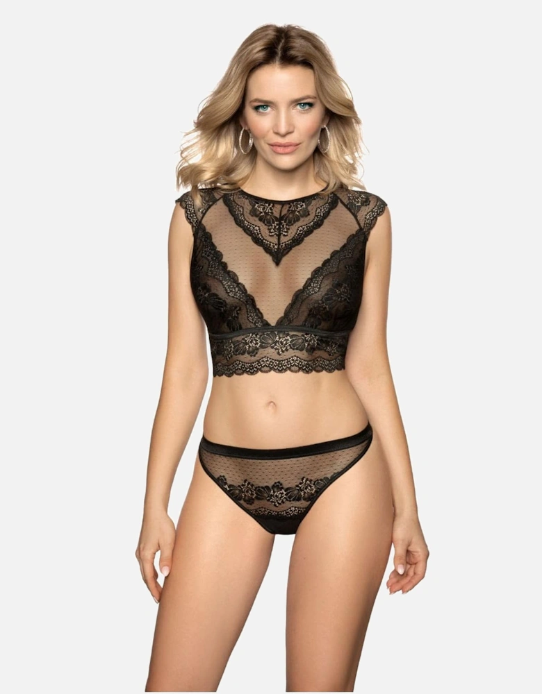 Lingerie Set Lace by Women - Black Lingerie Sets