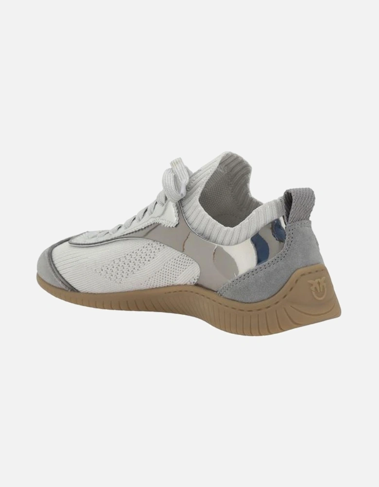 Reby 03 Elegant Mirrored Lace-Up Sneakers Women - Multicolor