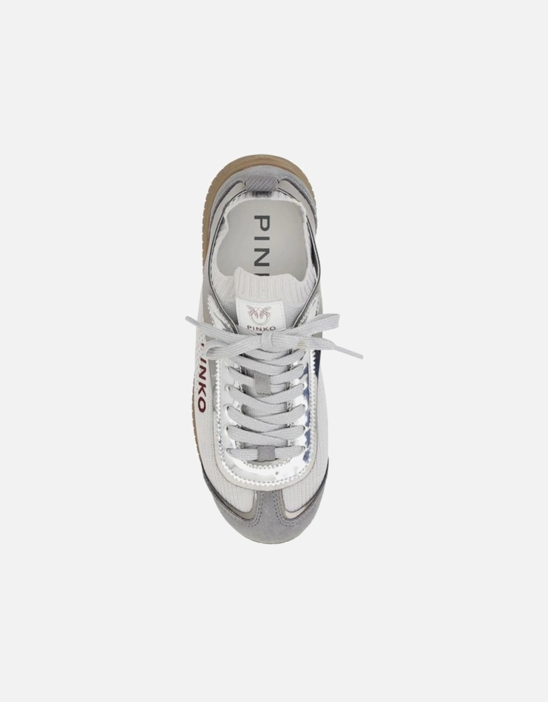 Reby 03 Elegant Mirrored Lace-Up Sneakers Women - Multicolor