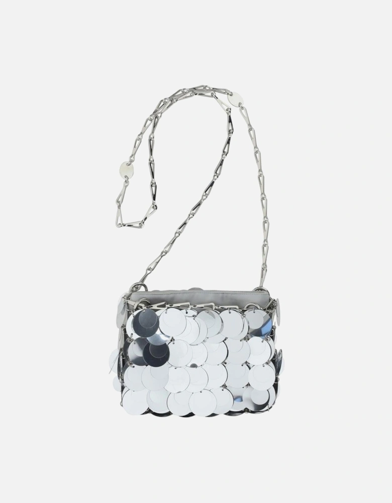 Sparkle Nano Sequin Shoulder Bag Women - Light Blue