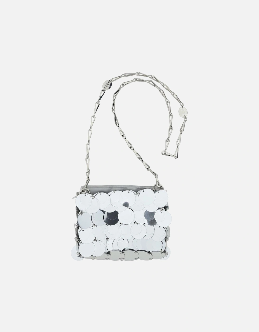 Sparkle Nano Sequin Shoulder Bag Women - Light Blue, 4 of 3