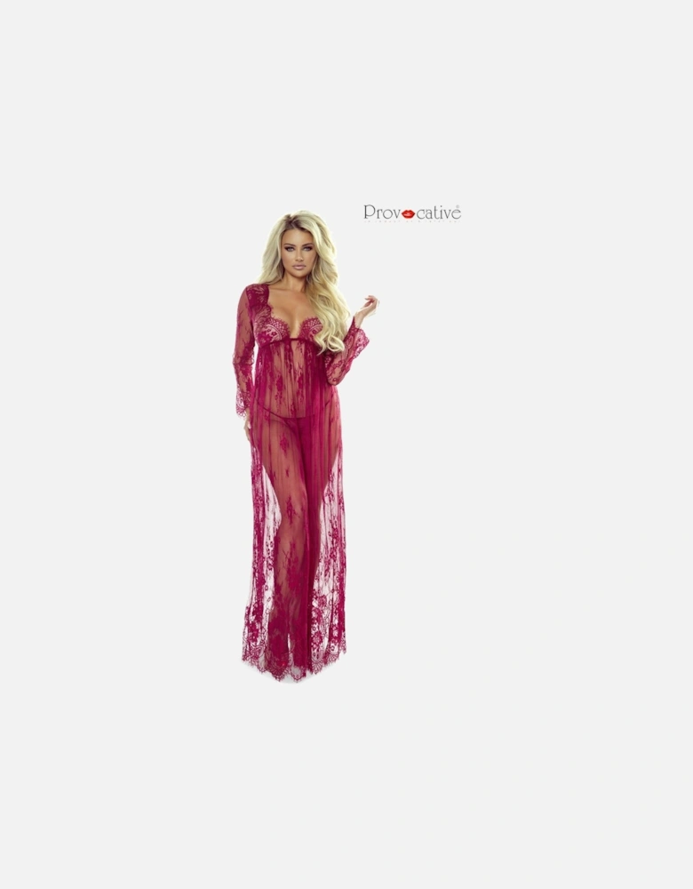 Lace nightwear by Women - Wine Robes