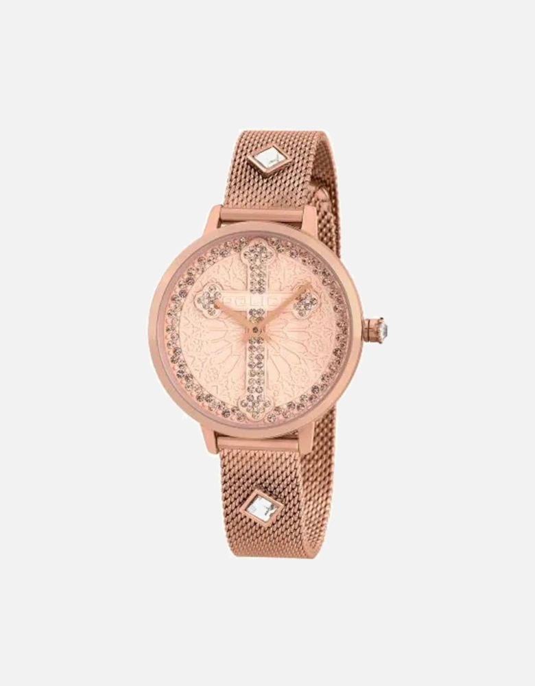 Stainless Steel Quartz Analog Watch Women - Multicolor Watches