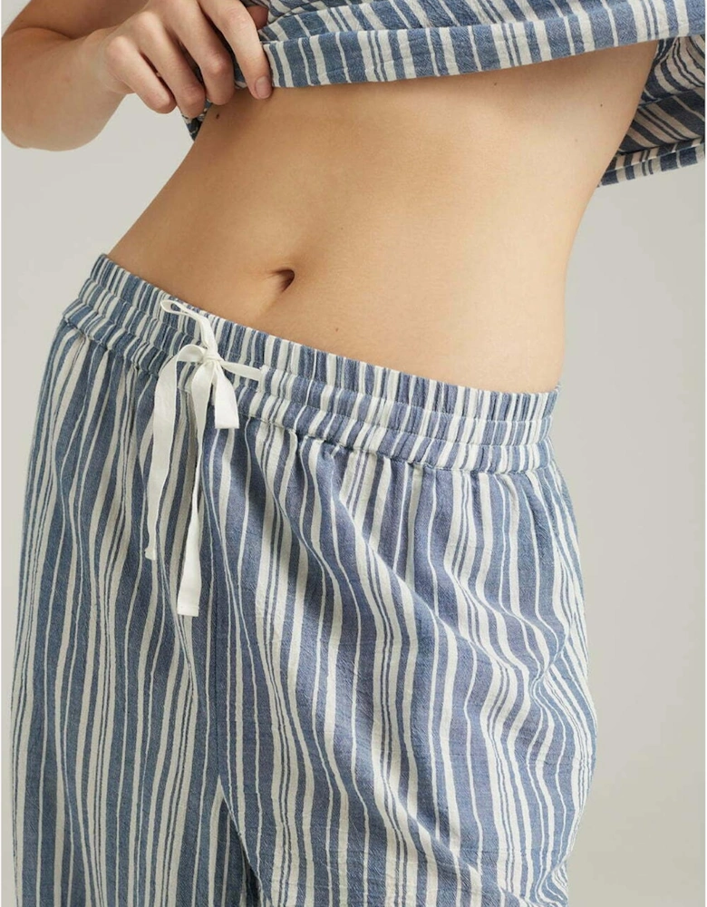 Nightwear by Women - Whitenavy Stripe Pyjamas